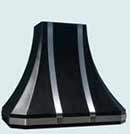 French Sweep ColorCoat Custom Range Hood